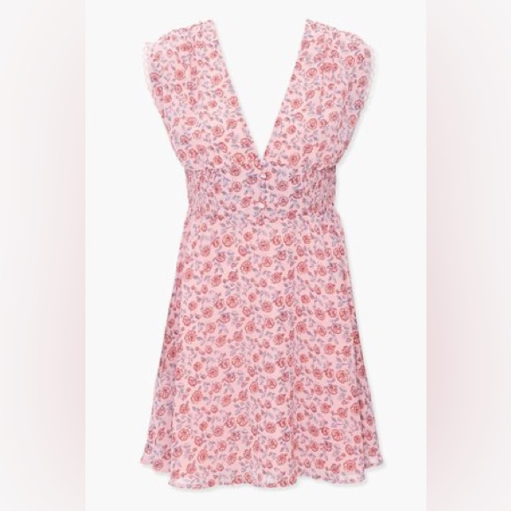 Forever 21 California Poppy Mini Dress